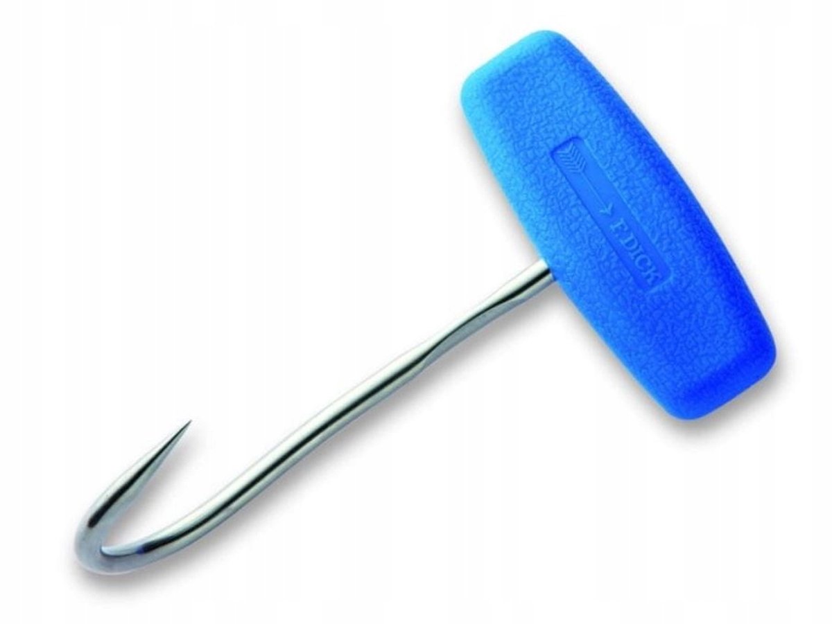 Slagershaak RVS met handvat - 120mm