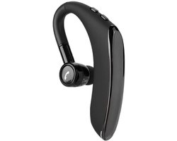 Draadloze Bluetooth headset met microfoon en 22 uur gesprekstijd voor helder geluid en comfortabel dragen tijdens lange gesprekken