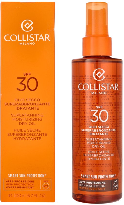 Collistar Sun Care Supertanning Moisturizing Dry Oil Spf 30 Zonneolie