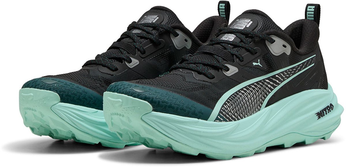 Puma Voyage Nitro 4 Hardloopschoenen 1/2 Man Groen