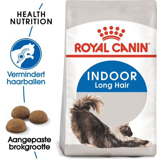 Royal Canin Indoor Long Hair - Kattenvoer - 4 kg