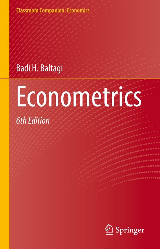 Economics and Finance (R0) - Econometrics - cover
