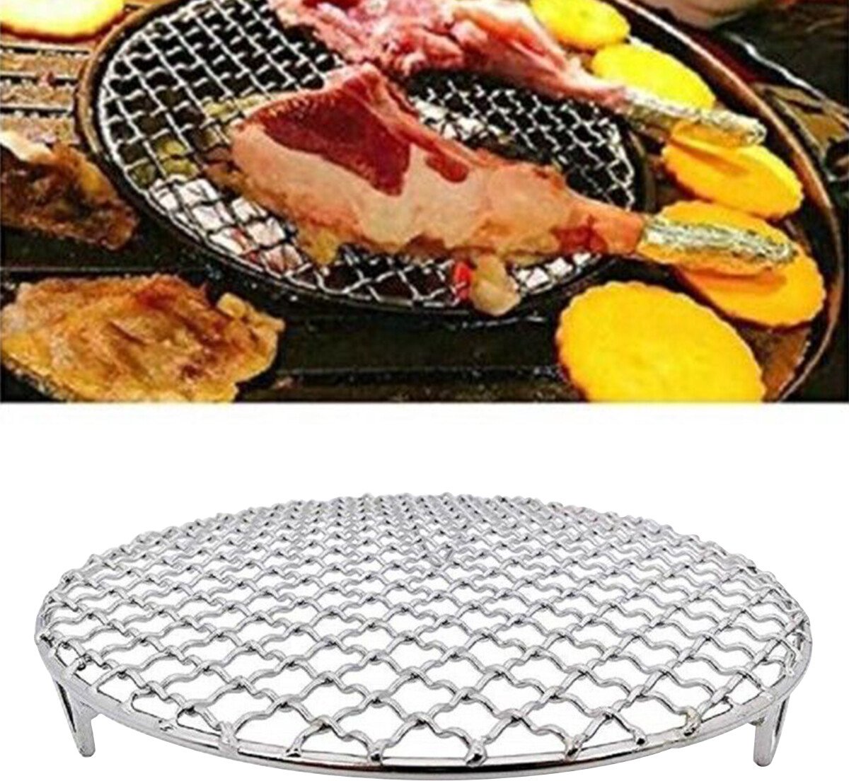 200mm roestvrijstalen ovenbakrek statief pot pan cake koelplaat standaard