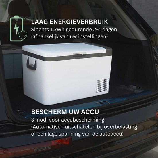 ApexArte® Auto Koelkast - Mini Koelkast - Elektrische Koelbox Elektrisch 12v 230 Volt van Merkloos — afbeelding 3