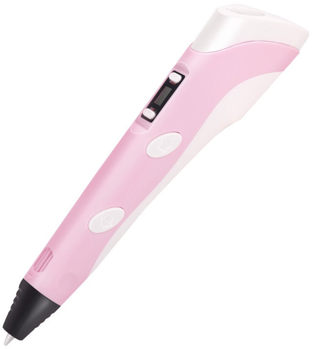 Roze 3D-pen met datakabel Nieuwe 3D-printpen voor kinderen 1,75 mm -filament DIY-tekenen Verjaardags- en met reiskoffer voor kinderen
