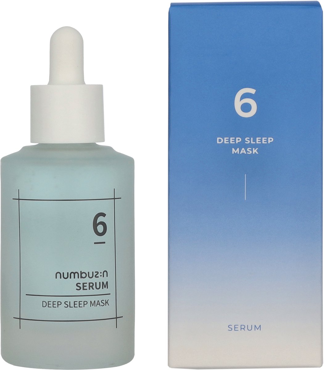 Numbuzin - No.6 - Deep Sleep Mask - Serum - 50 ml - Korean Skincare.