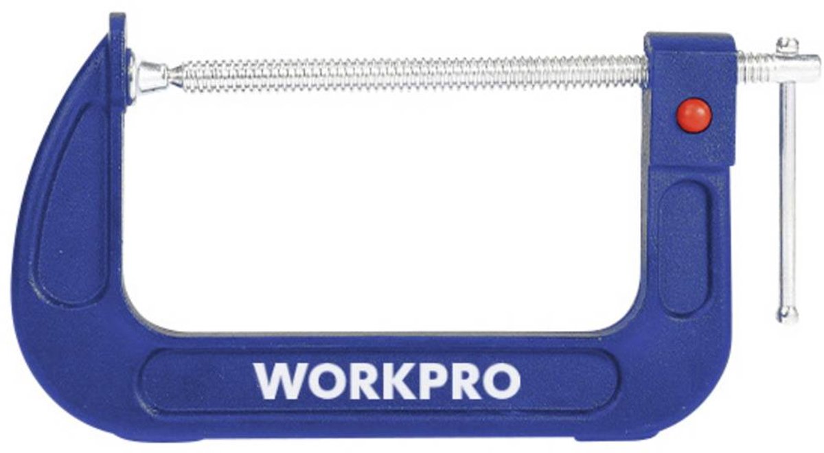 WorkPro WP232024 Snelspanner Spanbreedte (max.):150 mm Afm. werkbereik:150 mm