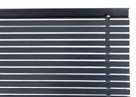 Tapis de brosse Ikado noir - 40 x 60 cm