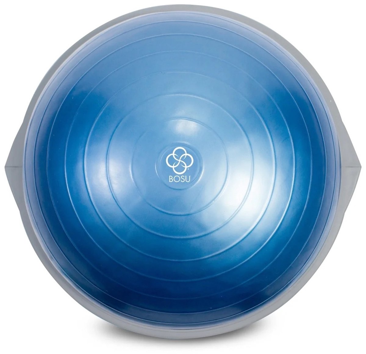 Bosu Bal Pro - Professionele Balanstrainer met Dubbel Platform & Antislip Rand - Belastbaar tot 160 kg - Ø65 cm - Blauw