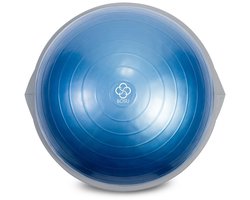 Bosu Bal Pro - Professionele Balanstrainer met Dubbel Platform & Antislip Rand - Belastbaar tot 160 kg - Ø65 cm - Blauw