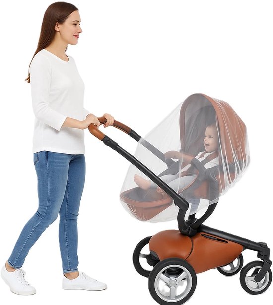 Kinderwagen klamboe Muggennet