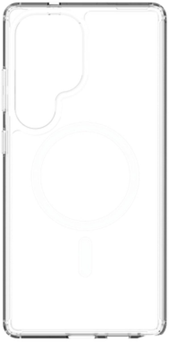 Just in Case hoesje geschikt voor Samsung Galaxy S25 Ultra Hoesje geschikt voor MagSafe - Ultra Dunne Backcover - Transparant