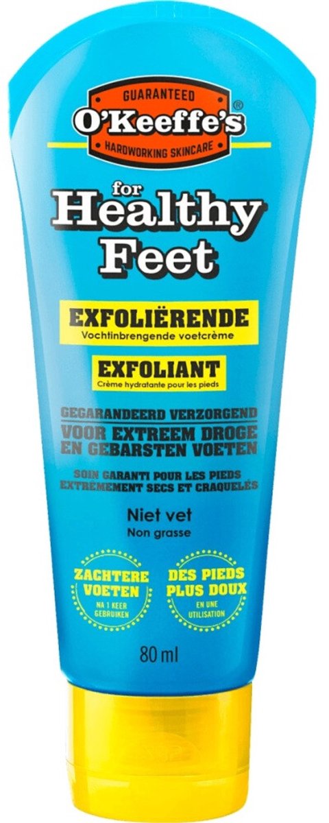 O'Keeffe's Healthy Feet Exfoliating - 3 x 80 ml - Voordeelverpakking