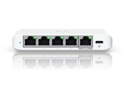 Omslag van Ubiquiti UniFi Flex Mini - Netwerkswitch - 5 Poorten - Managed - PoE - 2.5 Gbps