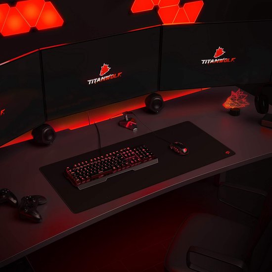 Grote XXL Gaming Muismat - Verbeterde Precisie en Snelheid, 900 x 400 mm — afbeelding 2