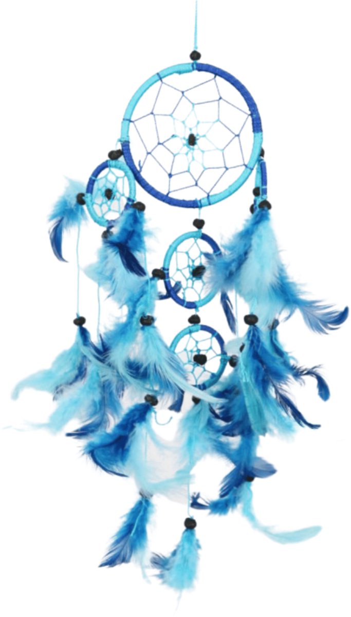 Dromenvanger 9cm blauw-turquoise