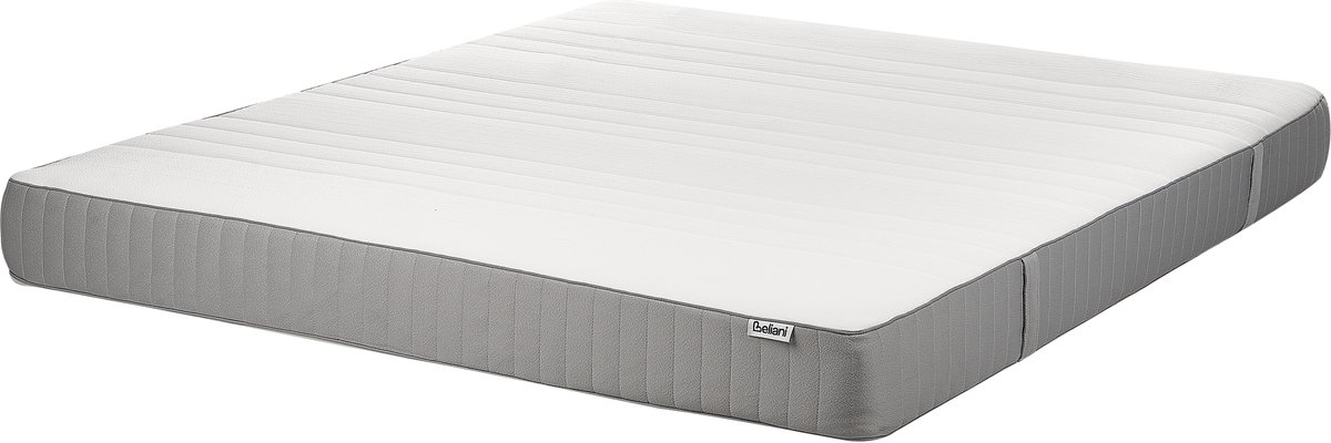 Beliani FANTASY - Latexmatras medium - Wit - 180 x 200 cm - Polyester