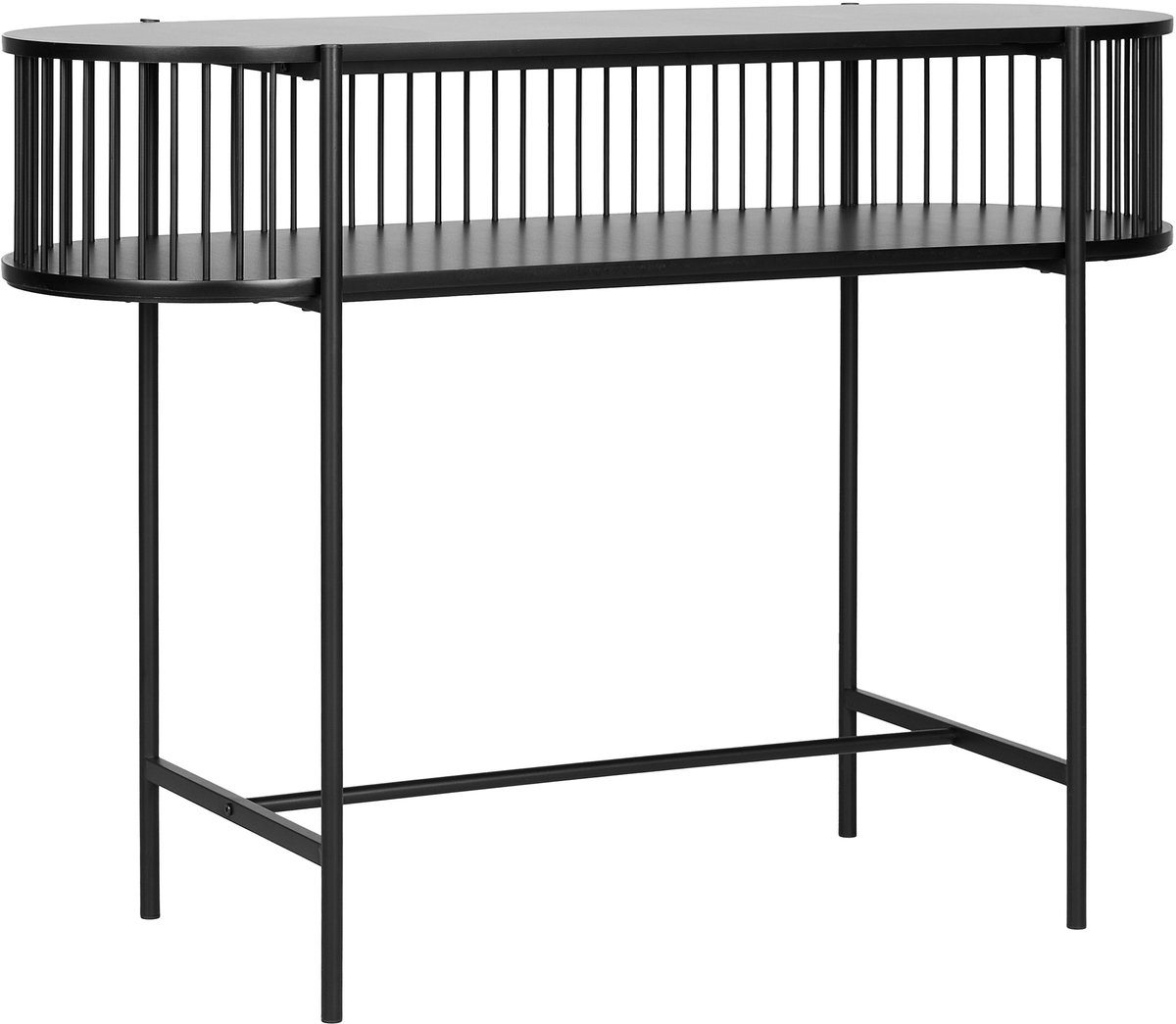 Beliani BIRSON - Consoletafel - Zwart - MDF
