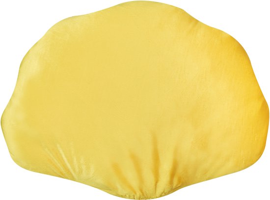 CONSOLIDA - Sierkussen - Jaune - Velours
