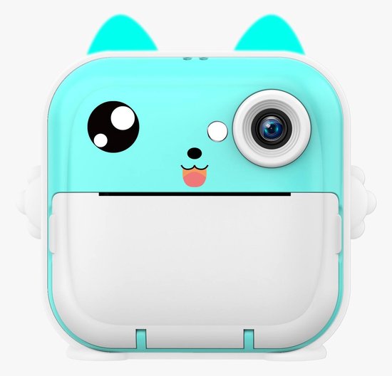 Kind Direct Print Camera Kinderen 1080p HD Kleine Mini Camera Thermisch Fotopapier Speelgoed Digitale Camera