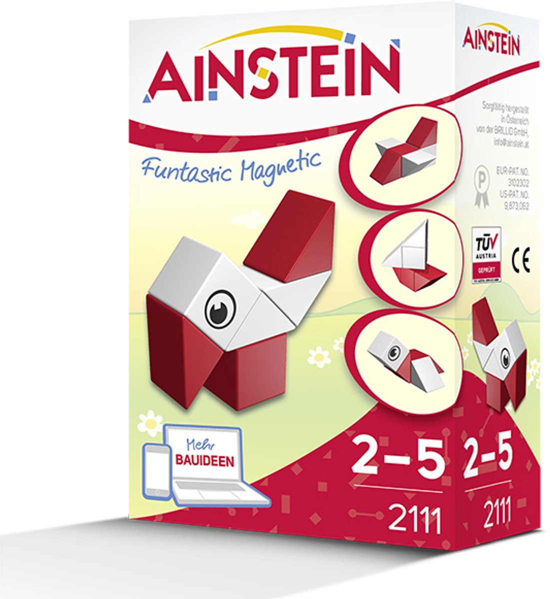 Magnetische bouwstenen my first Ainstein - Ainstein - vanaf 24 maanden