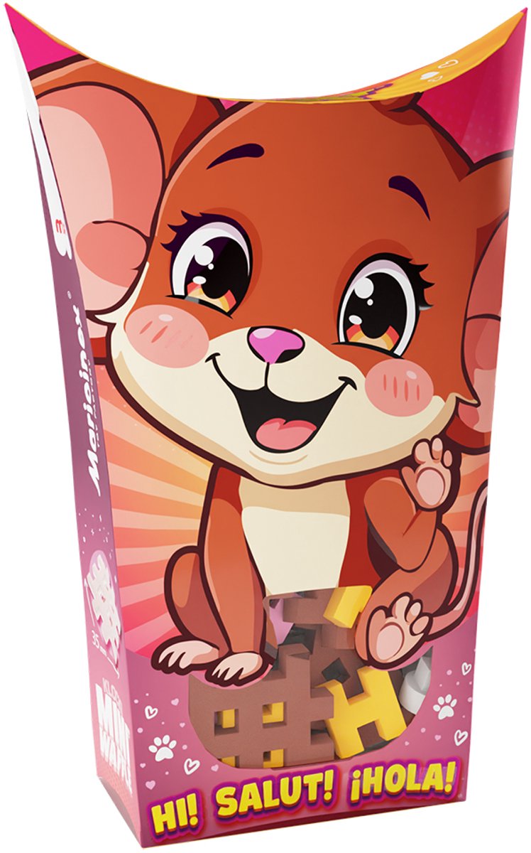 Mini wafel blokken pocket pets muis - Marioinex - vanaf 3 jaar
