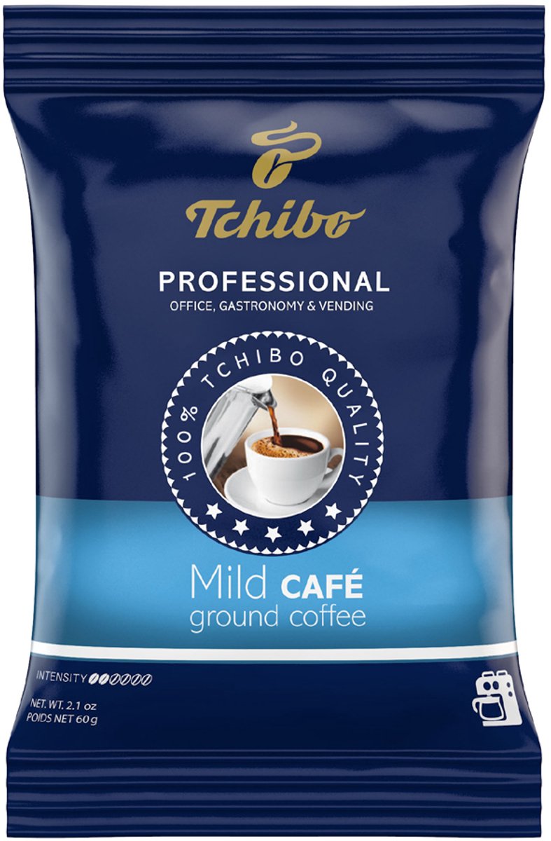 Tchibo Professional Mild Café gemalen koffie 60g