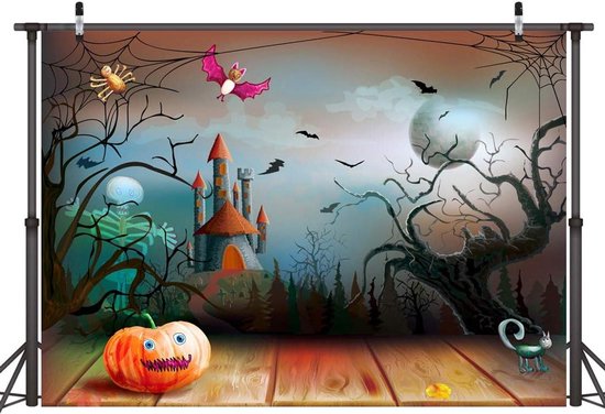 iShabao Halloween LED Projector Lamp Orange Pumpkin Pattern Green Skull