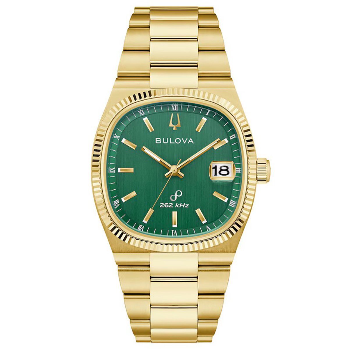 Bulova Super Seville 97B237 Horloge - Staal - Goudkleurig - Ø 37 mm