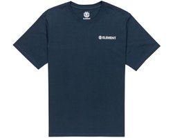 Element Blazin Chest T-shirt Met Korte Mouwen Blauw S Man