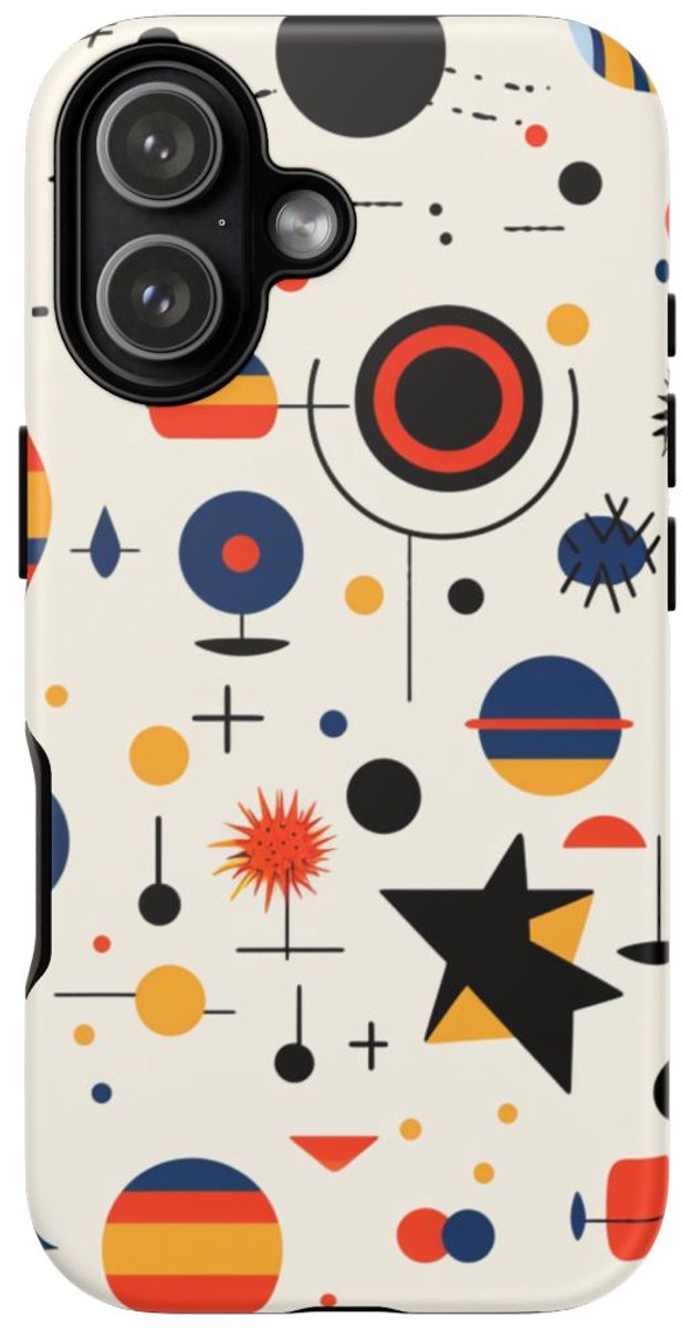 Abstract Hemels Patroon – Telefoonhoesje Geschikt voor iPhone 17