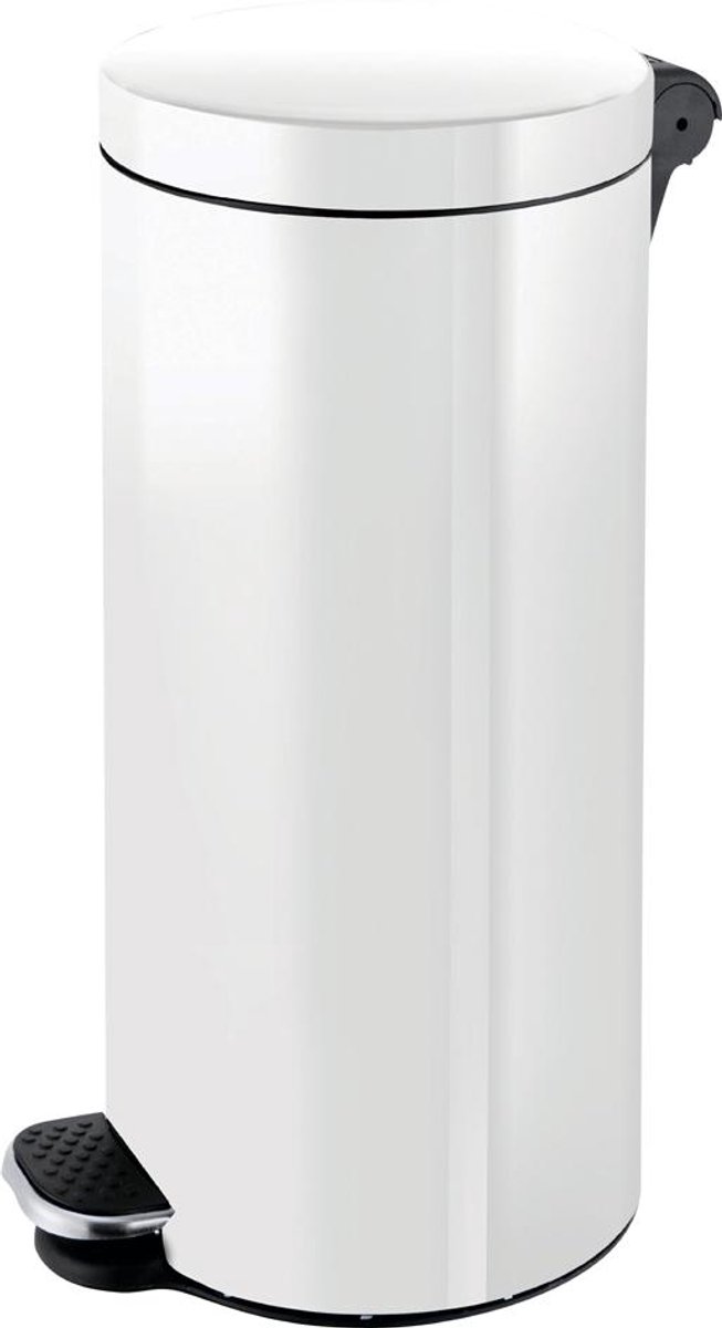 Helit pedaalemmer met zilverionen coating 'the knight', 30 liter, wit