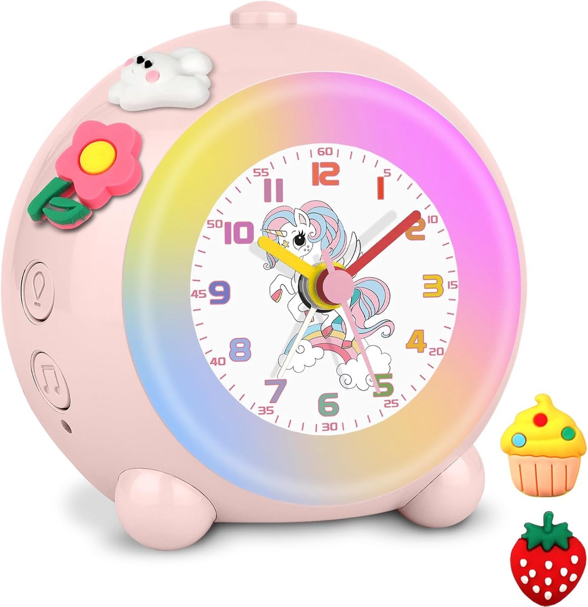 Lexium Kinder Wekker - Kinderwekker Slaaptrainer - Kinderwekker Meisje - Kinderwekker Jongens