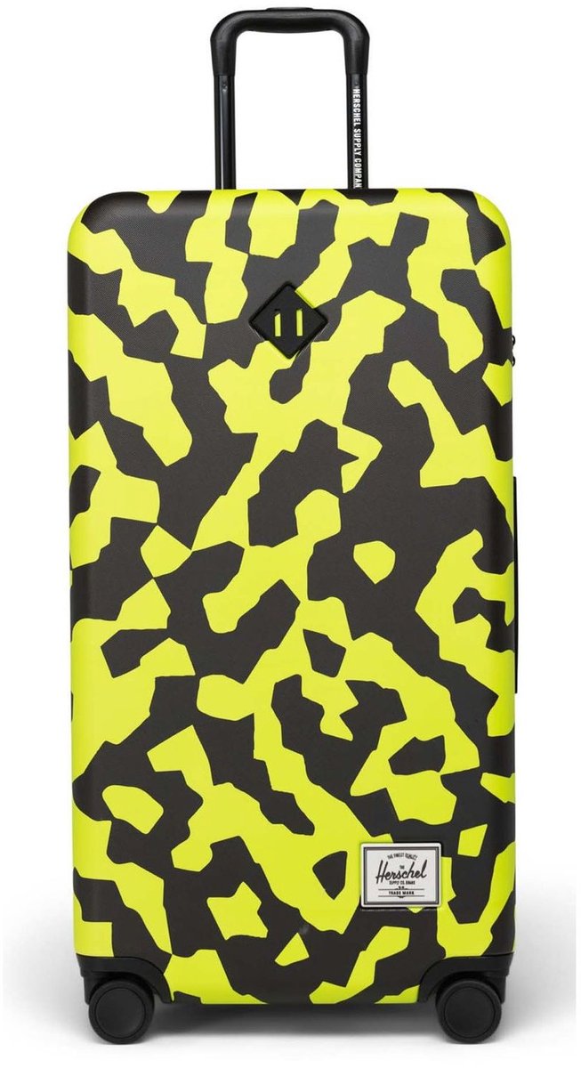 Herschel trolley Heritage Hardshell Trolley Shadow Pixel Lime Punch veelkleurig 81cm