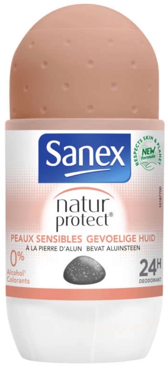 Sanex Deo Roll-on - 50ml - natur protect gevoelige huid