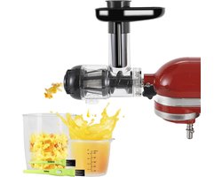 Extracteurs de jus de fruits et légumes SCH® - Extracteurs de jus - Extracteur de jus lent - Rouge - 10 cm x 20 cm x 10 cm
