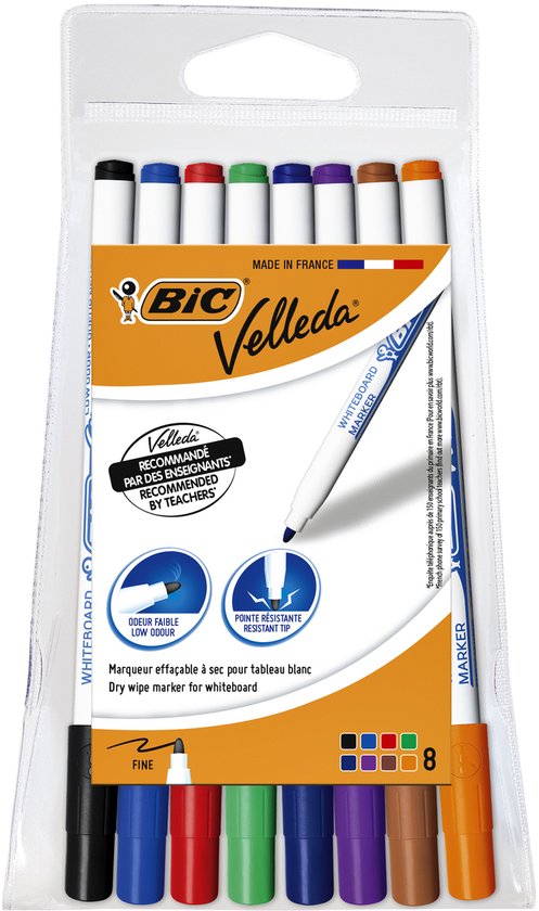 WHITEBOARD MARKER BIC 1721 ASSORTI