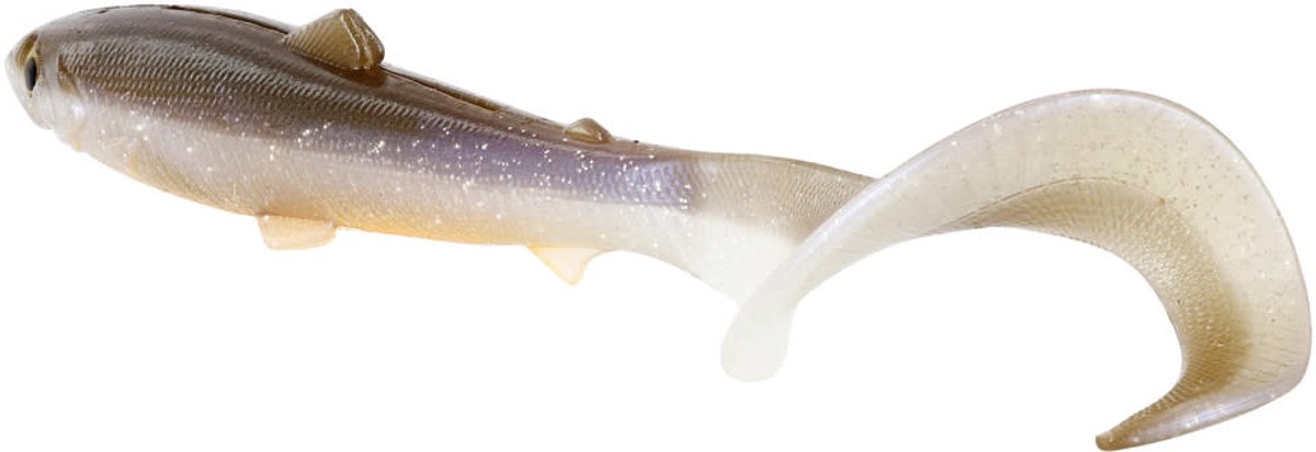 Westin Bullteez Curltail 8cm 3g - Kleur : Dirty Harbor