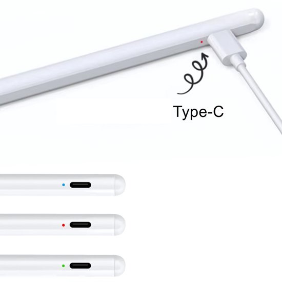 Stylus Pen PRO - Voor Xiaomi Pad 6 / 6S Pro / MAX 2023 - Tablet - Oplaadbare Touchscreen Pen - Zwart — afbeelding 4