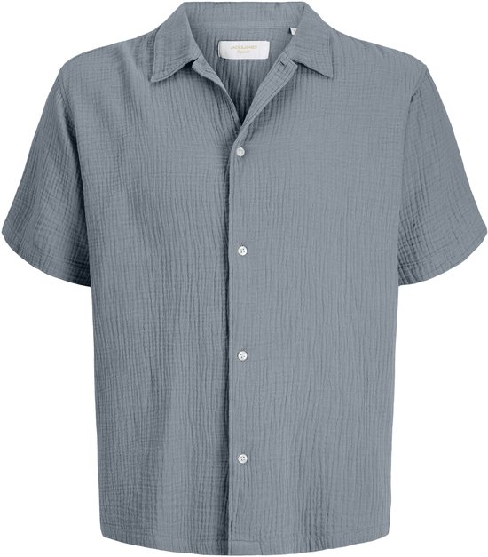 JACK&JONES ORIGINALS - JORNANTUCKET DOUBL CLOTH SHIRT SS 2PK MP Heren Overhemd