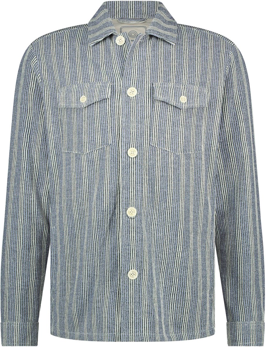 Blue Industry Overshirt Heren