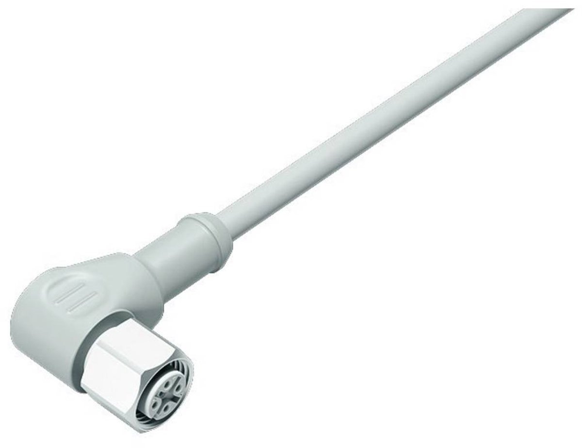 binder 77 3734 0000 40404-0200 Sensor/actuator connector, geassembleerd M12 Koppeling, haaks 1 stuk(s)
