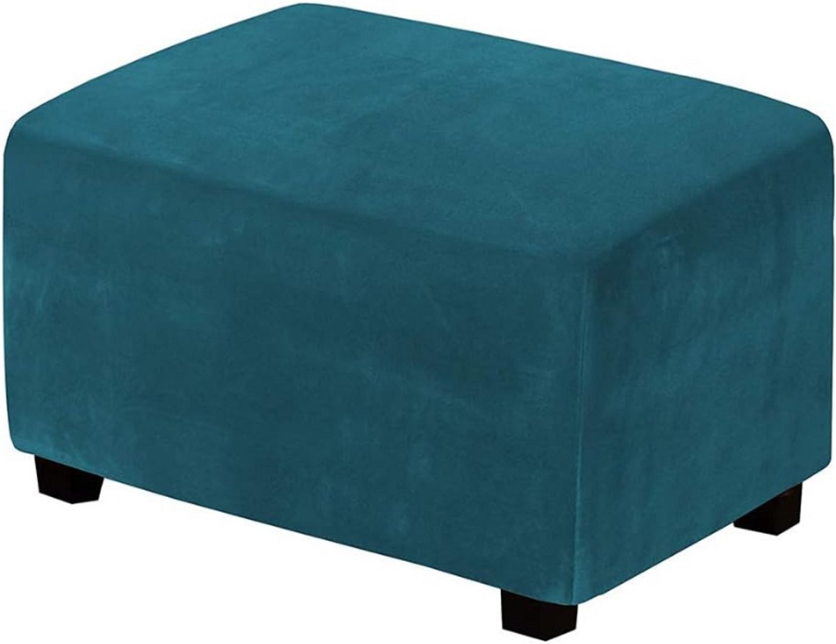 BOG Zitzak Hoes - Rechthoekig - Smal Klein - Blauw - Beanbag Cover Zonder Vulling
