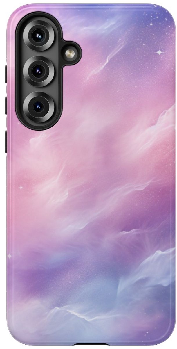 Pastelkleurige Hemelnevel – Telefoonhoesje Geschikt voor Samsung Galaxy S25 Plus