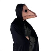 shengo 6 stuks pestdokter, vogelmasker, Halloween snavelmasker, steampunk cosplay-masker