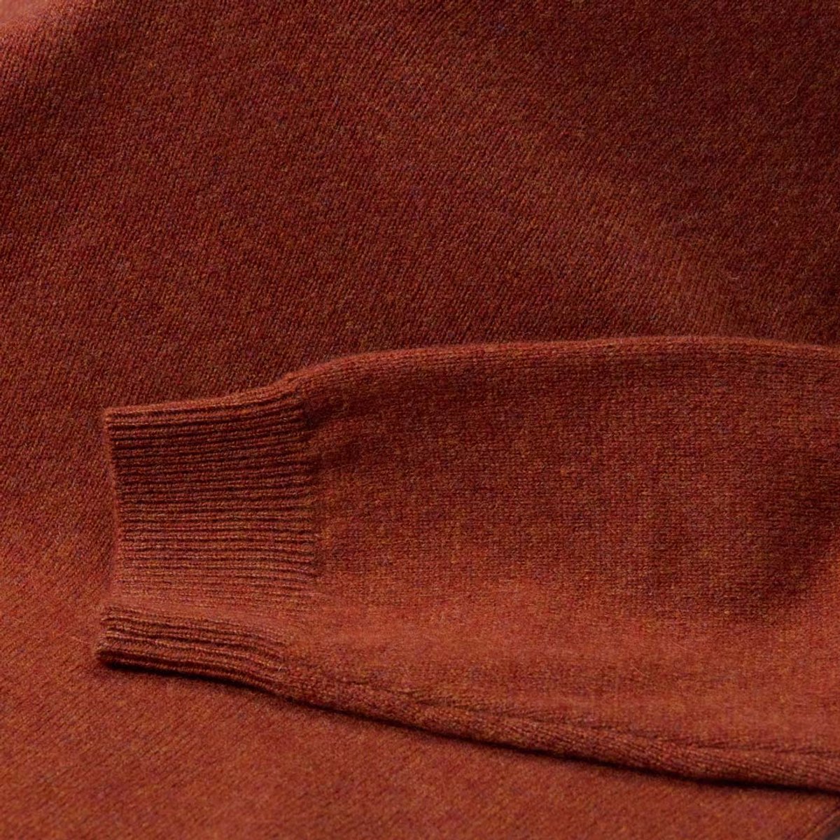 Osborne Knitwear Trui met V hals - Dames - Lamswol - Tiger - XL