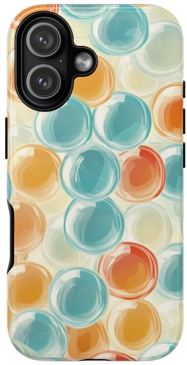 Kleurrijk Bubbeltjespatroon – Telefoonhoesje Geschikt voor iPhone 17