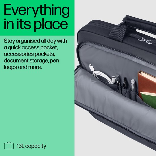 HP Everyday - Sacoche pour ordinateur portable - 16 pouces - Odyssey Grey