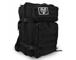 RAMBUX® - Tactical Backpack - Militaire Rugzak - Zwart - Leger Wandelrugzak - Rugzak - 45 Liter