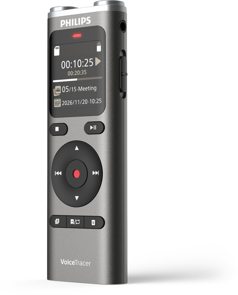 Speech Processing Solutions DVT2075 Audio Recorder met 8 GB opslag - afbeelding 2